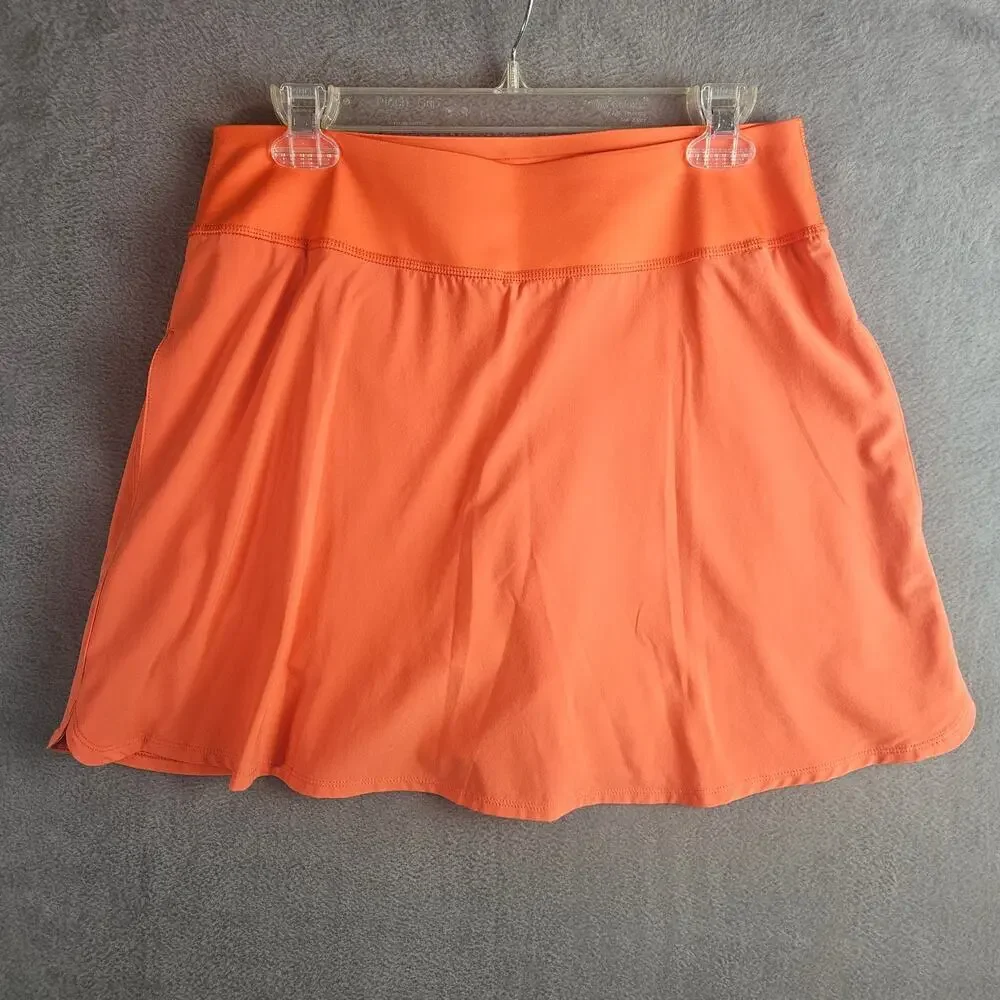 Puma Orange Activewear Athleic Tennis Skort Size Medium Size Medium Preppy